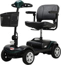 Green 4 Wheel Folding Electric Mobility Scooter with Seat V194