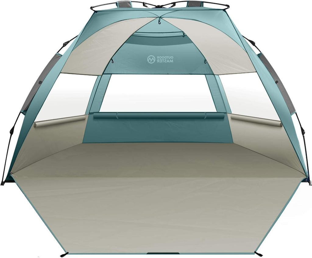 4 Person Pop Up Beach Tent with UPF 50+ UV Protection I155714