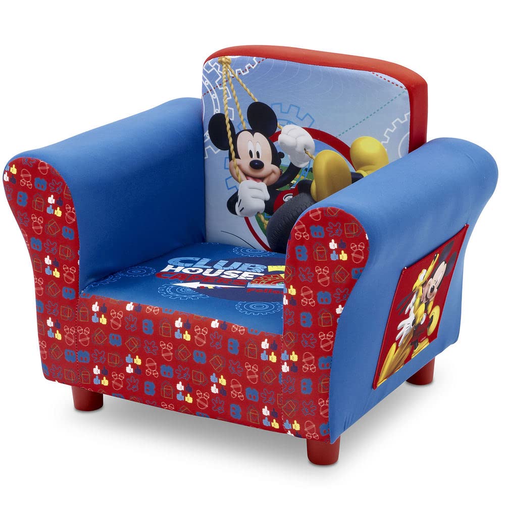 Upholstered Chair and Chair Desk with Storage Bin R908