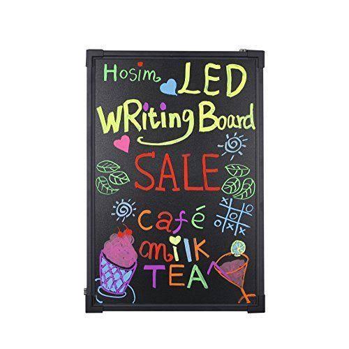 LED Message Writing Board with 8 Colors Markers A893