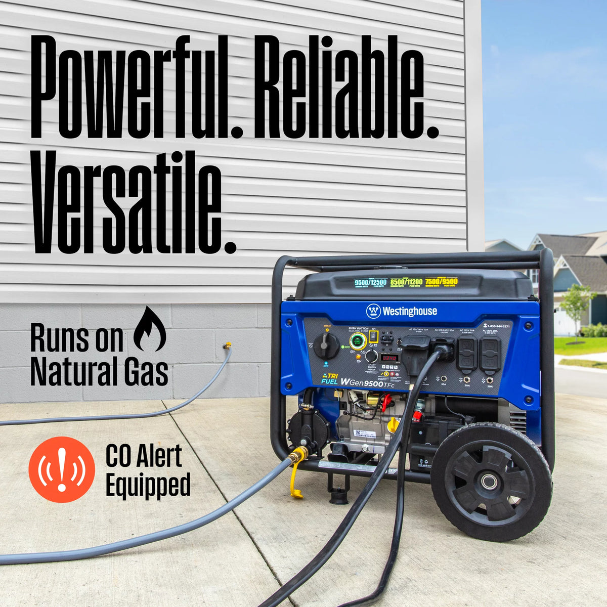 13,000 Peak Watt Tri-Fuel Portable Generator F1493