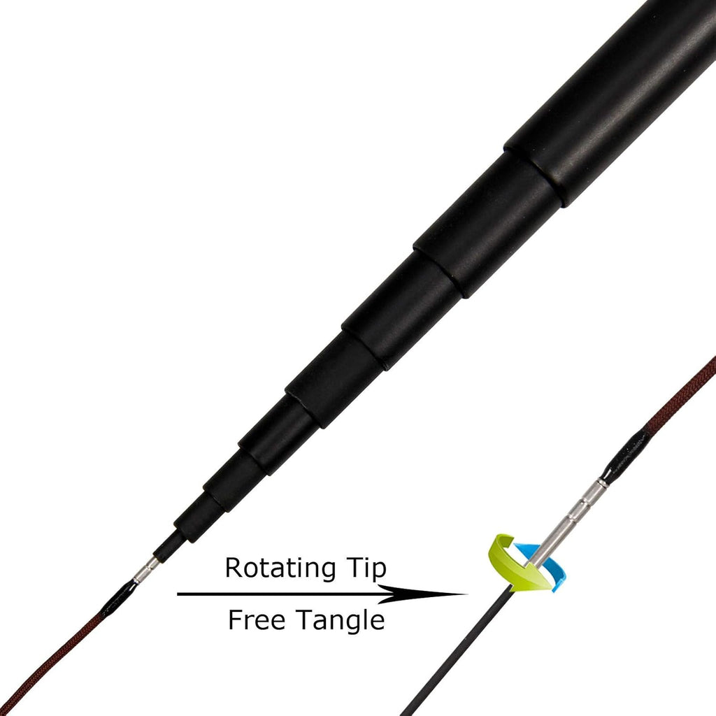 12/13FT Tenkara Rod Kit 30T Carbon Fiber Telescopic Fly Fishing Rod Combo G31127