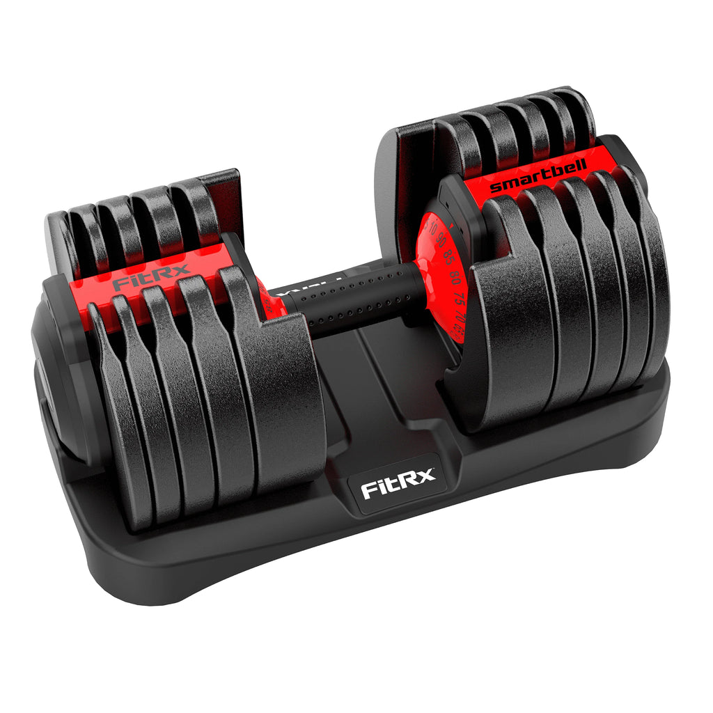 Adjustable Dumbbell 10-90 lbs Black Single A24473