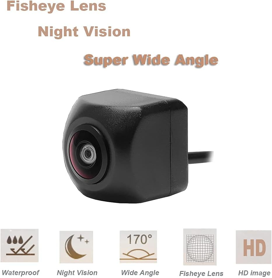 Waterproof 170 Degree Rear View Camera U48810