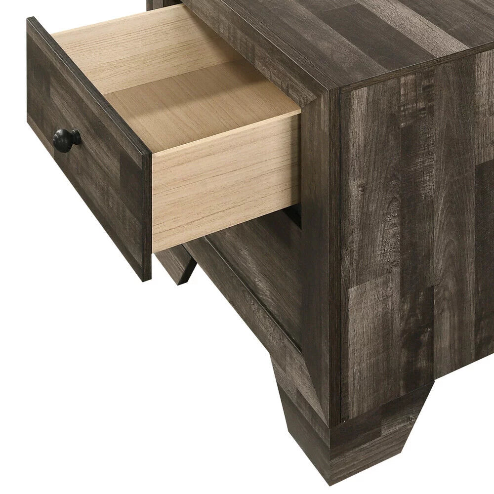 3pc Full Size Platform Bedroom Set D558