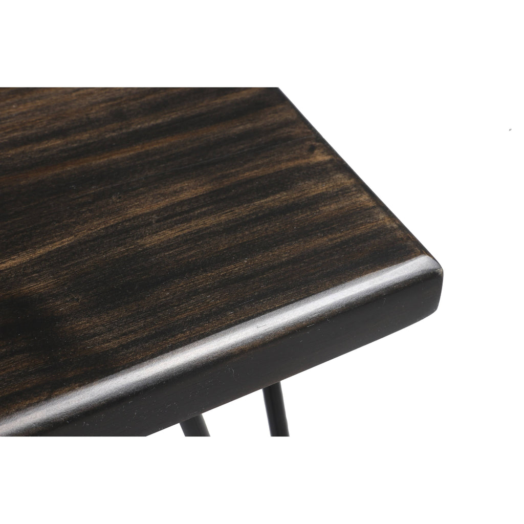 Ebony Wood Bench X979403