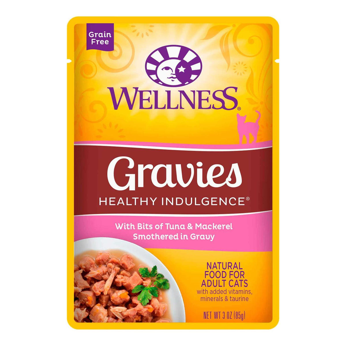 Natural Grain Free Gravy Cat Food Pouch A2280
