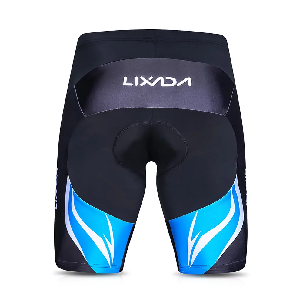 Breathable Quick-Dry Short Sleeve Cycling Jersey Set with Padded Shorts W6471