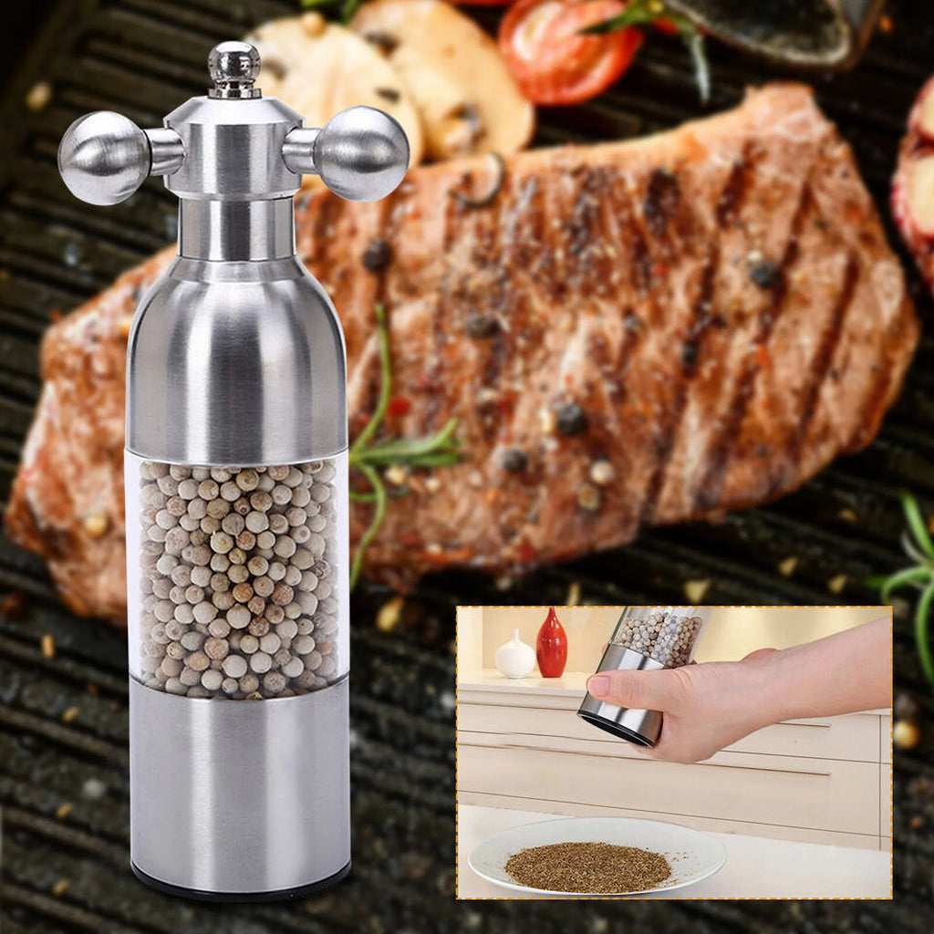 Stainless Steel Core Salt Pepper Spice Grinder V18528