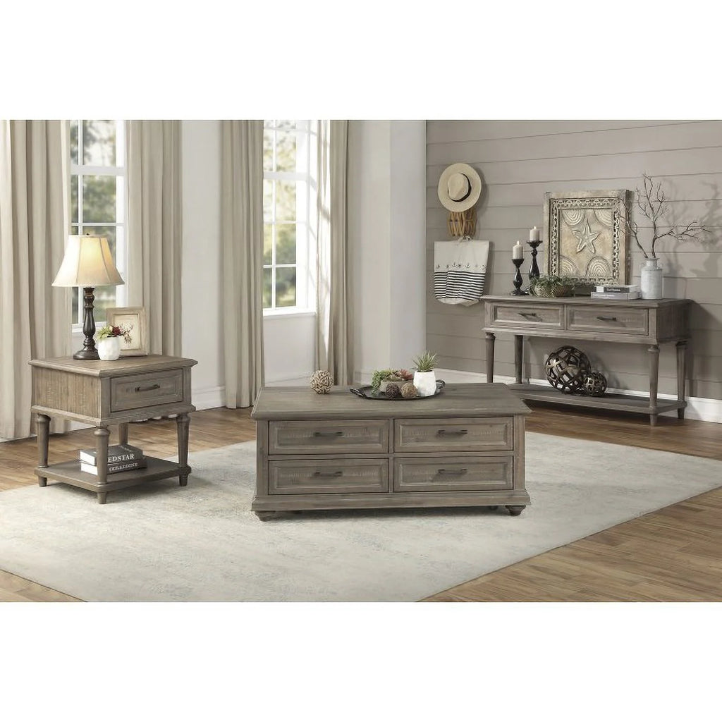 Wood 4 Drawer Coffee Table X9998