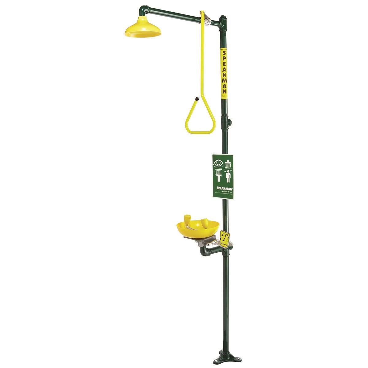 Emergency Combination Shower & Eye/Face Wash Station H591273
