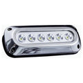 6 LED Surface Mount Marine Light Red F3630