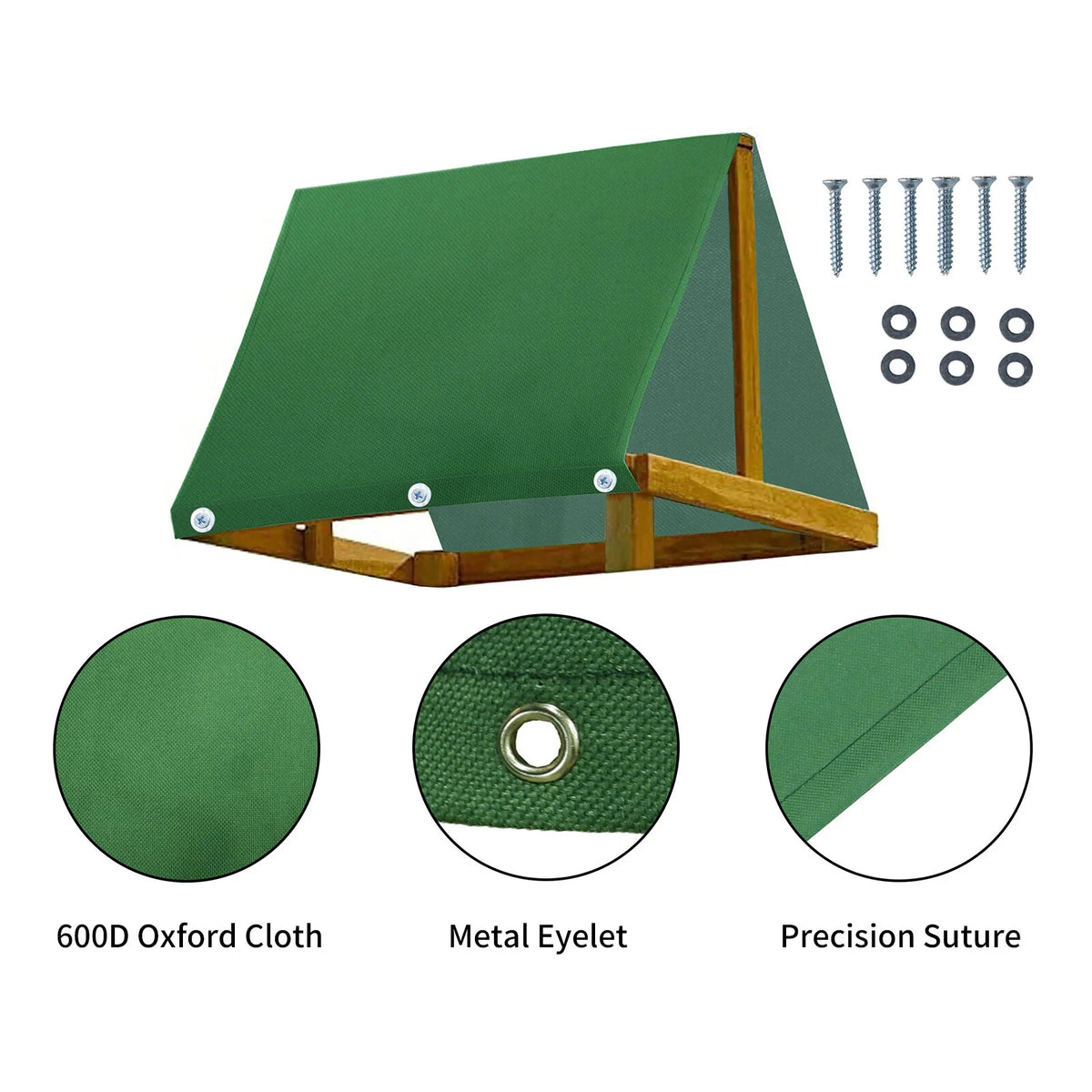 Waterproof Canopy Cover Tarpaulin 43 x 90 Inches W9046