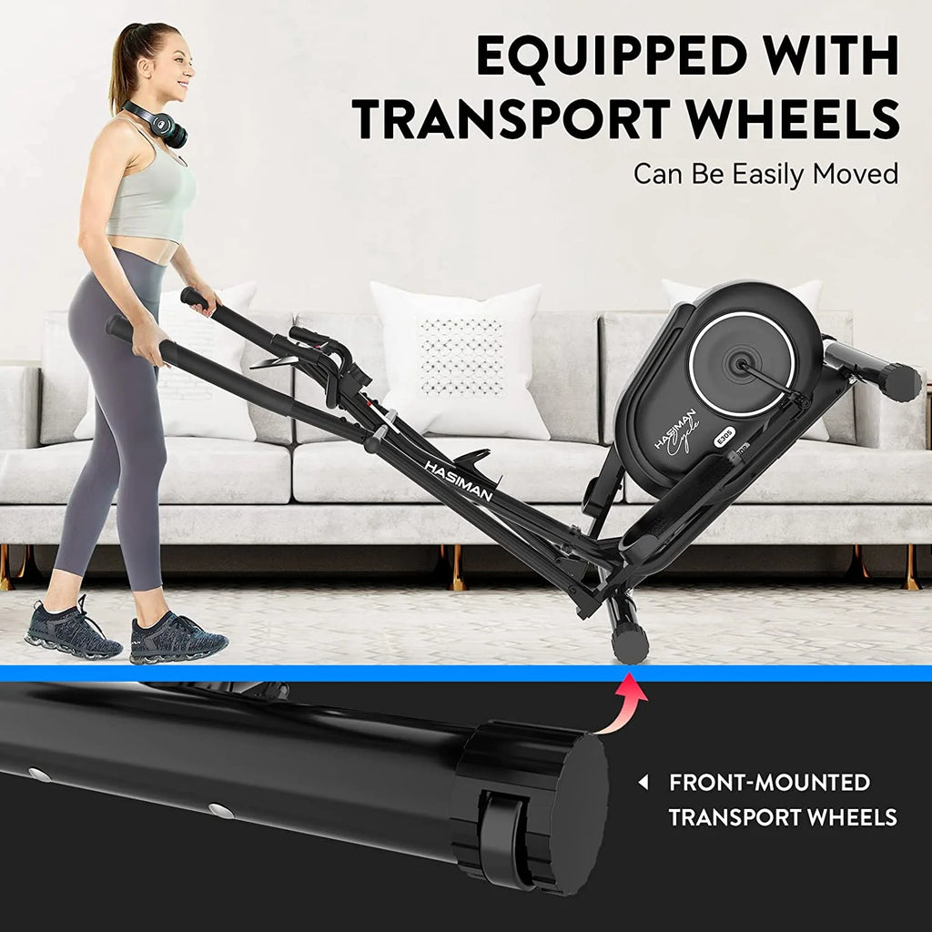 Magnetic Elliptical Exercise Machine with Pulse Rate Grips S8454