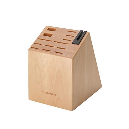 14-Piece High Carbon Stainless Steel Knife Block Set with Sharpener I3609