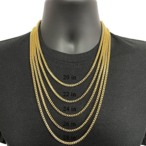14k Gold Franco Chain Necklace E74034