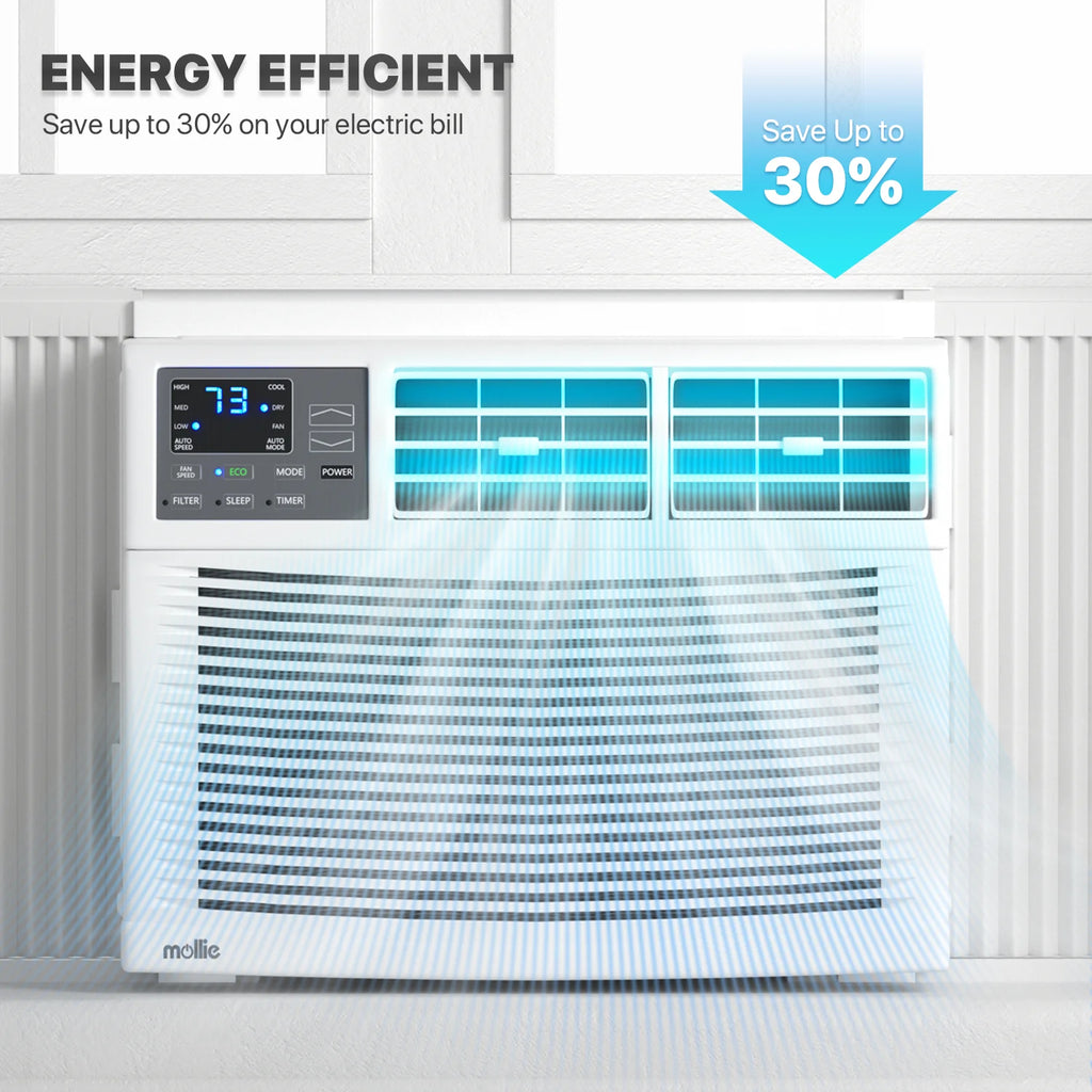 5,000 BTU Mechanical Window Air Conditioner with Multi-Speed Fan, White V581663