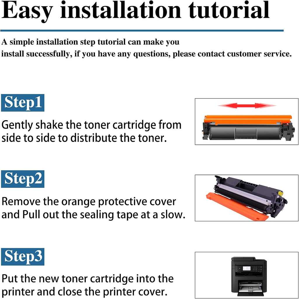 3-Pack Black High Yield Toner Cartridge C494645