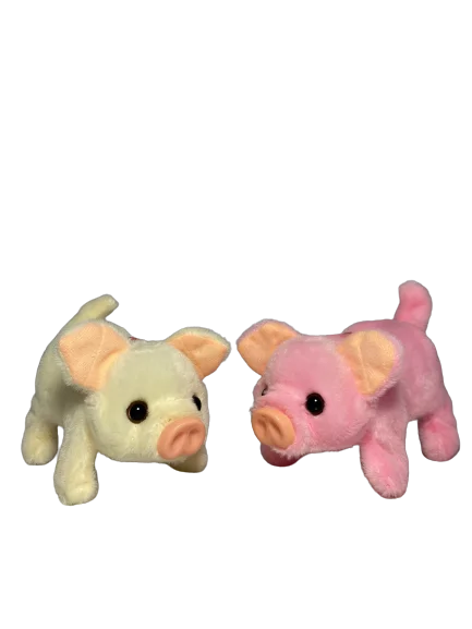 Plush Baby Mini Pig in Random Color C6530