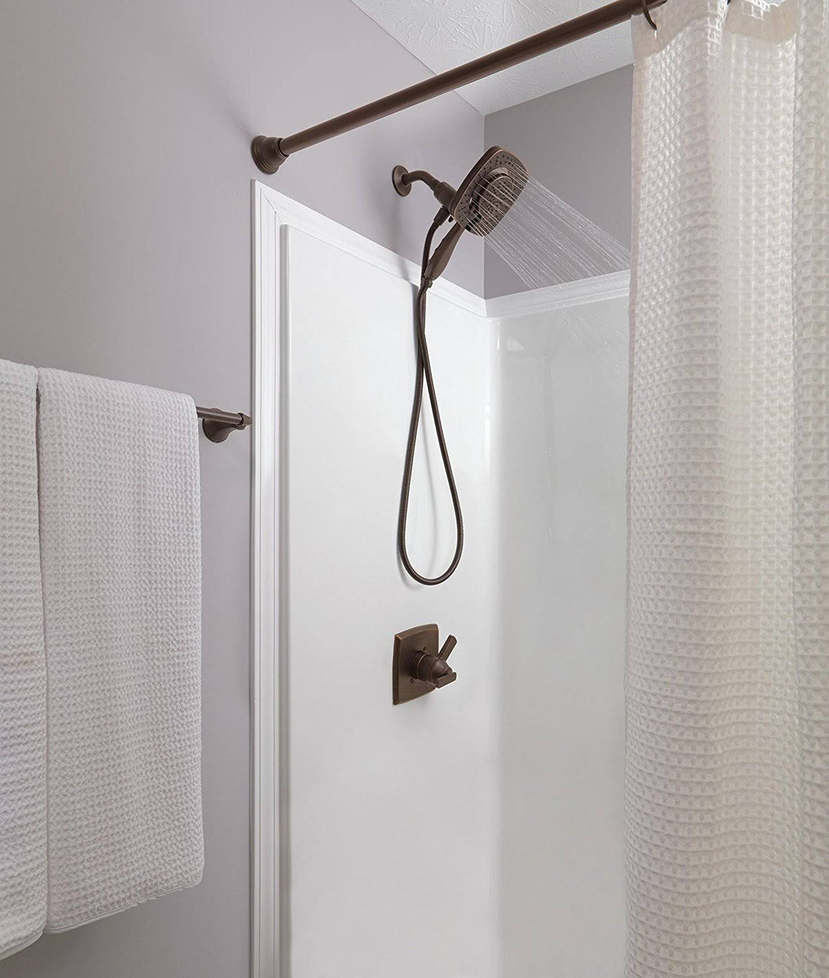Dual-Function Shower Trim Kit with 2-Spray A8341