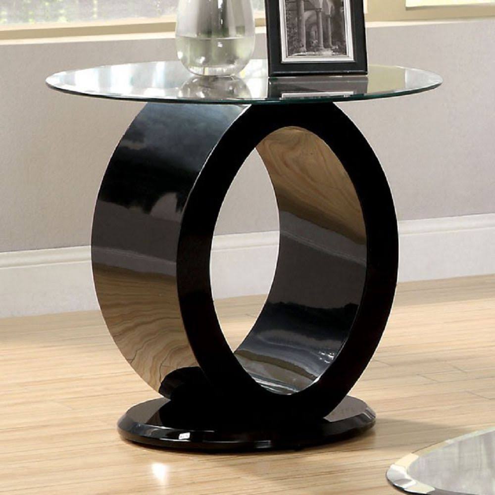 Black End Table F605