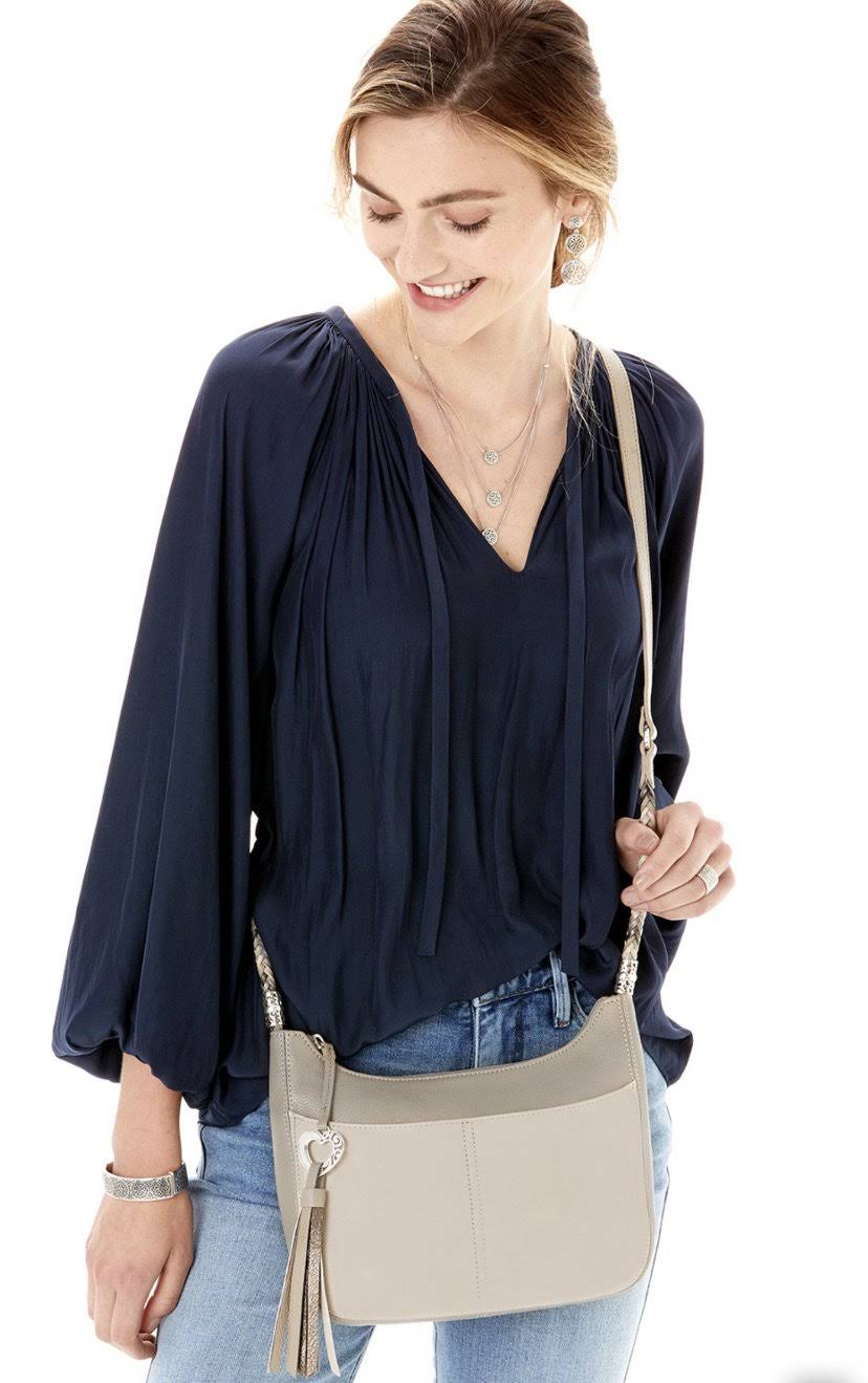 Stone Cross Body Hobo C6771