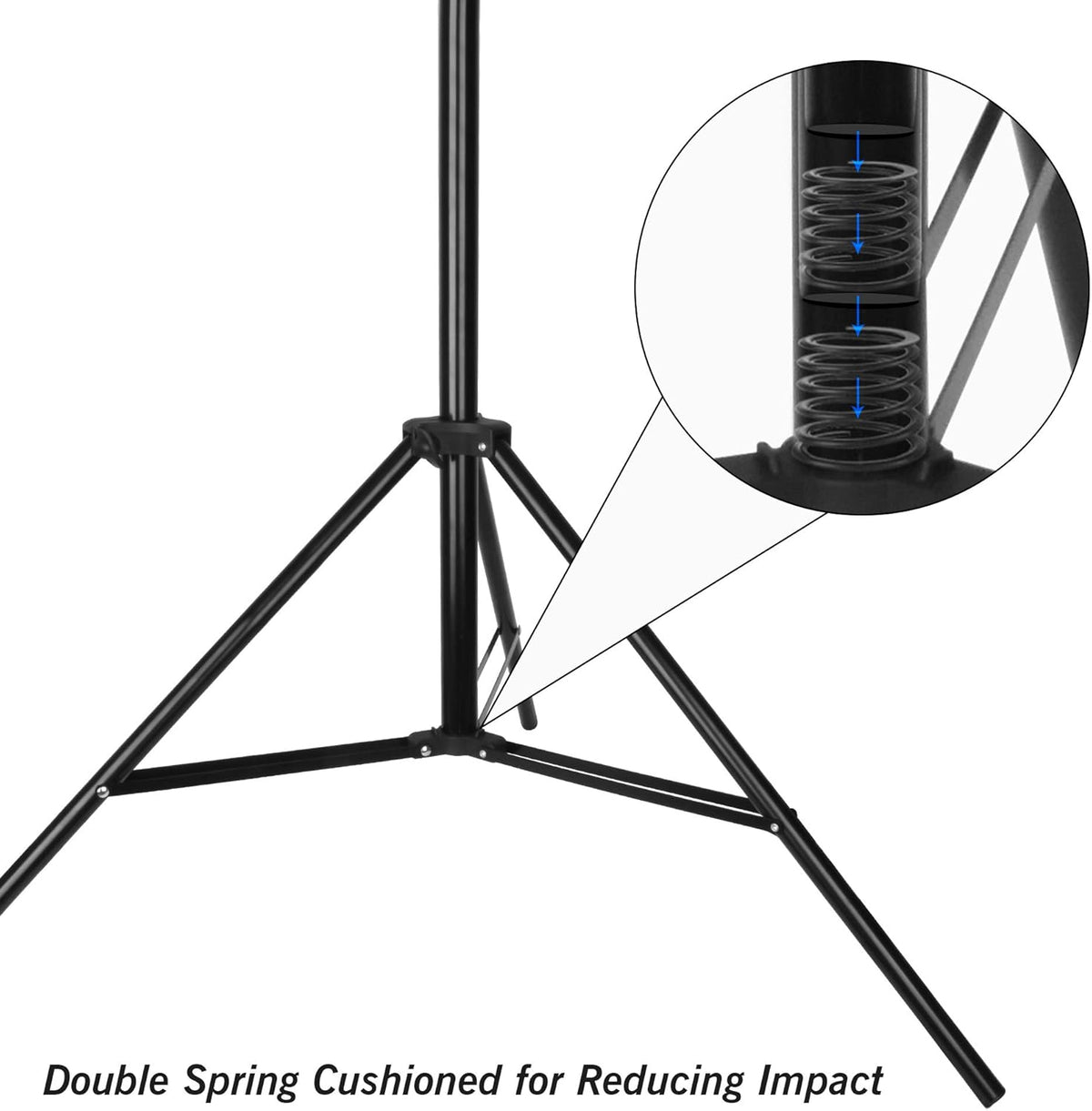 10 x 10 ft Heavy Duty Adjustable Backdrop Support System Kit with Carry Bag U323133
