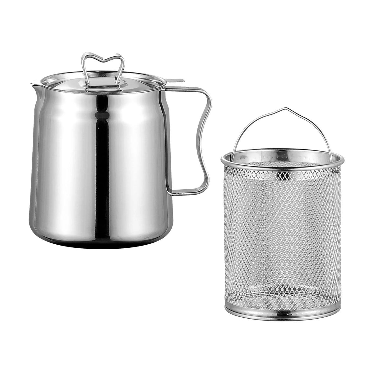 Stainless Deep Fryer Oil Container Tank 2.0L P61716