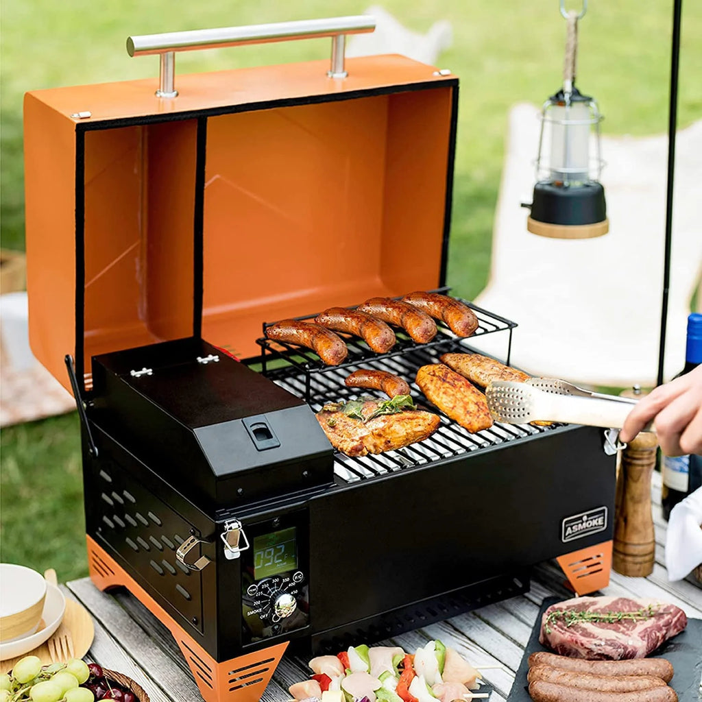 Portable Wood Pellet Grill & Smoker X4993