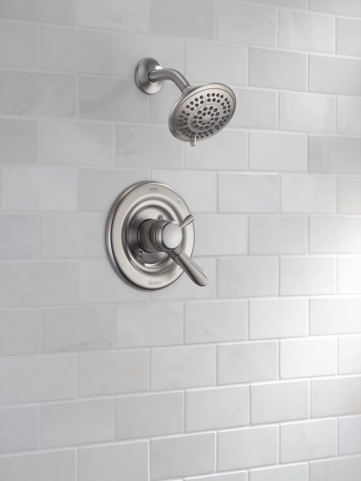 Single Handle 5-Spray Shower Faucet in Stainless K56275