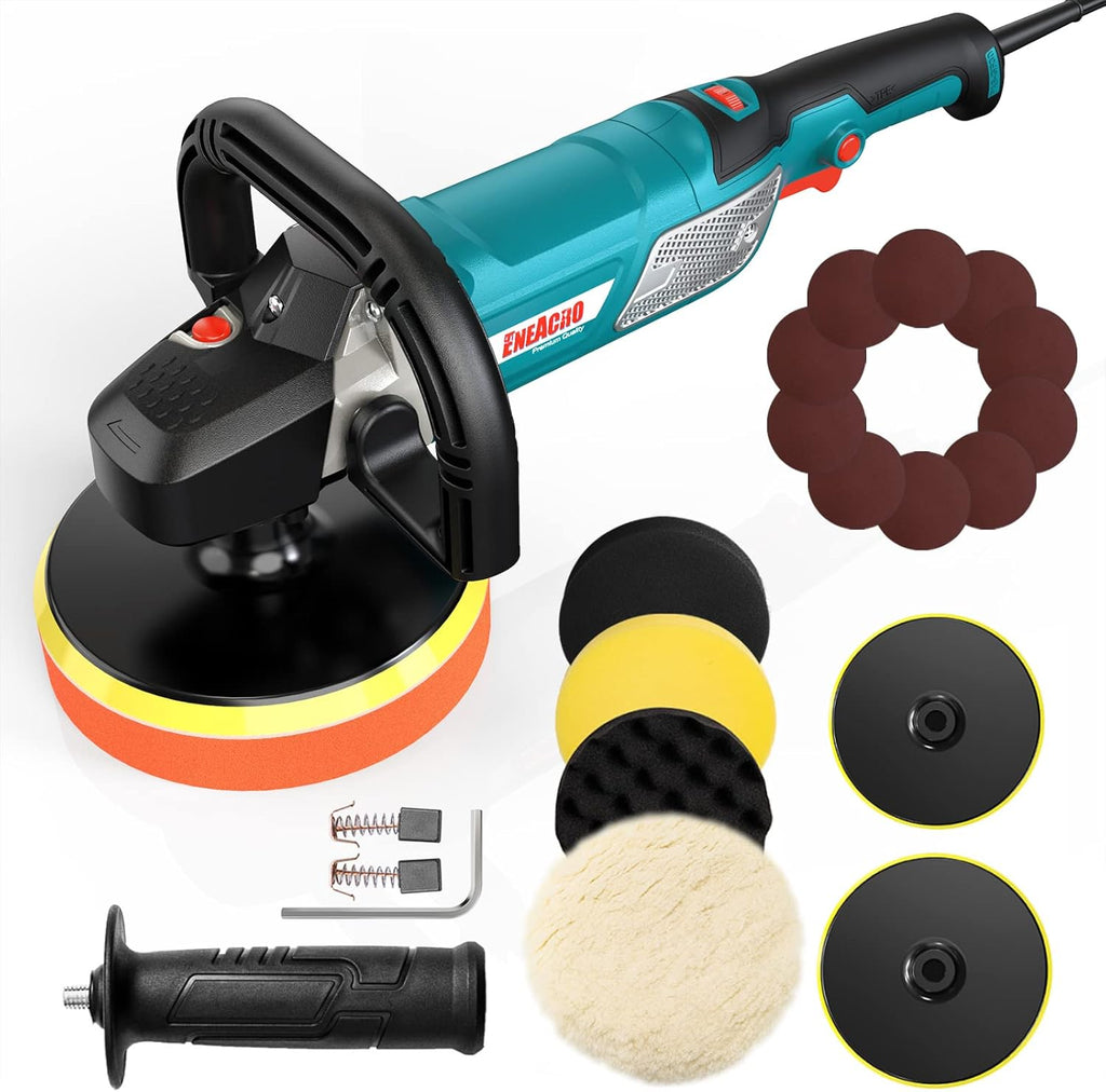 12 Amp 6-inch/7-inch Variable Speed Rotary Polisher I569