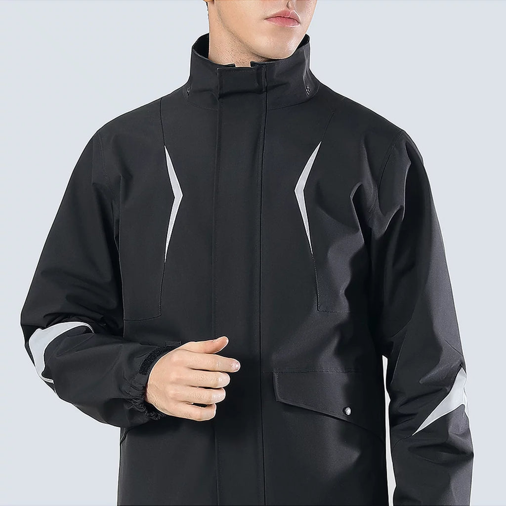 Waterproof Reflective Split Set Raincoat W106485