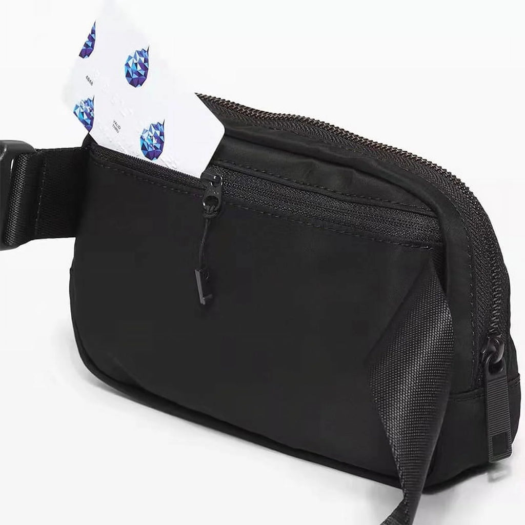 Black 1L Crossbody Fanny Pack Z681