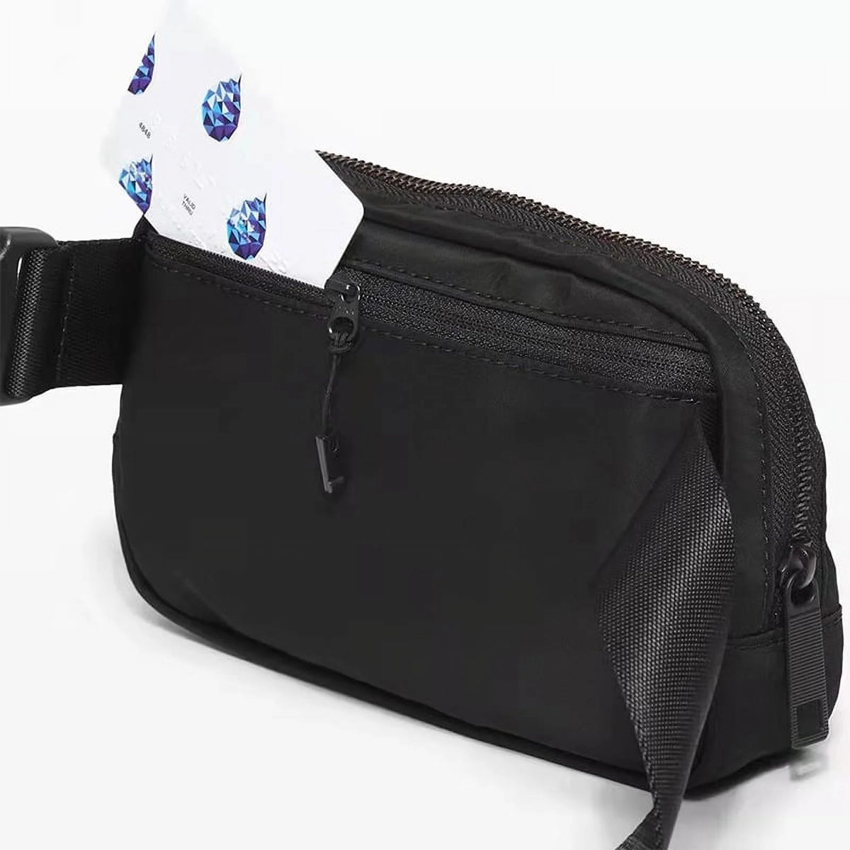 Black 1L Crossbody Fanny Pack Z681