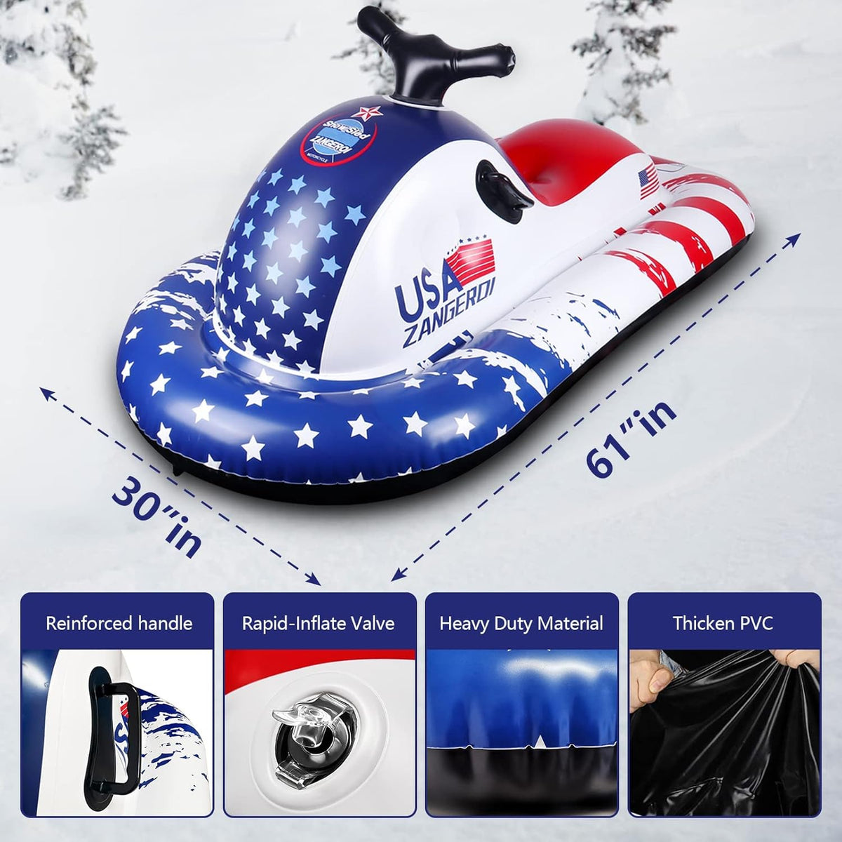 Snow Tube Pack of 2 E1047