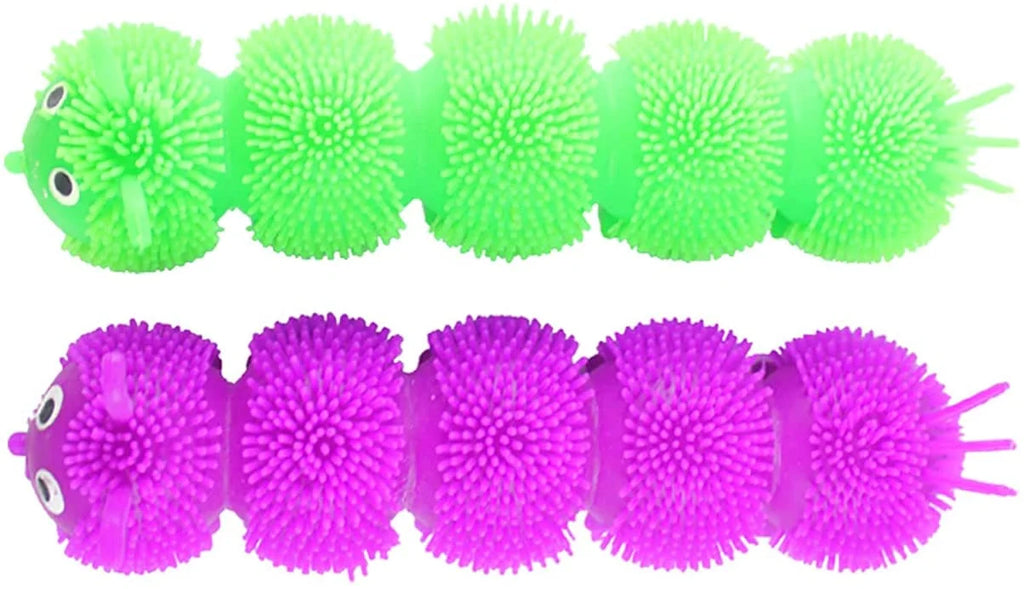 Set of 2 Caterpillar 8" Fidget Sensory Toy Q638793
