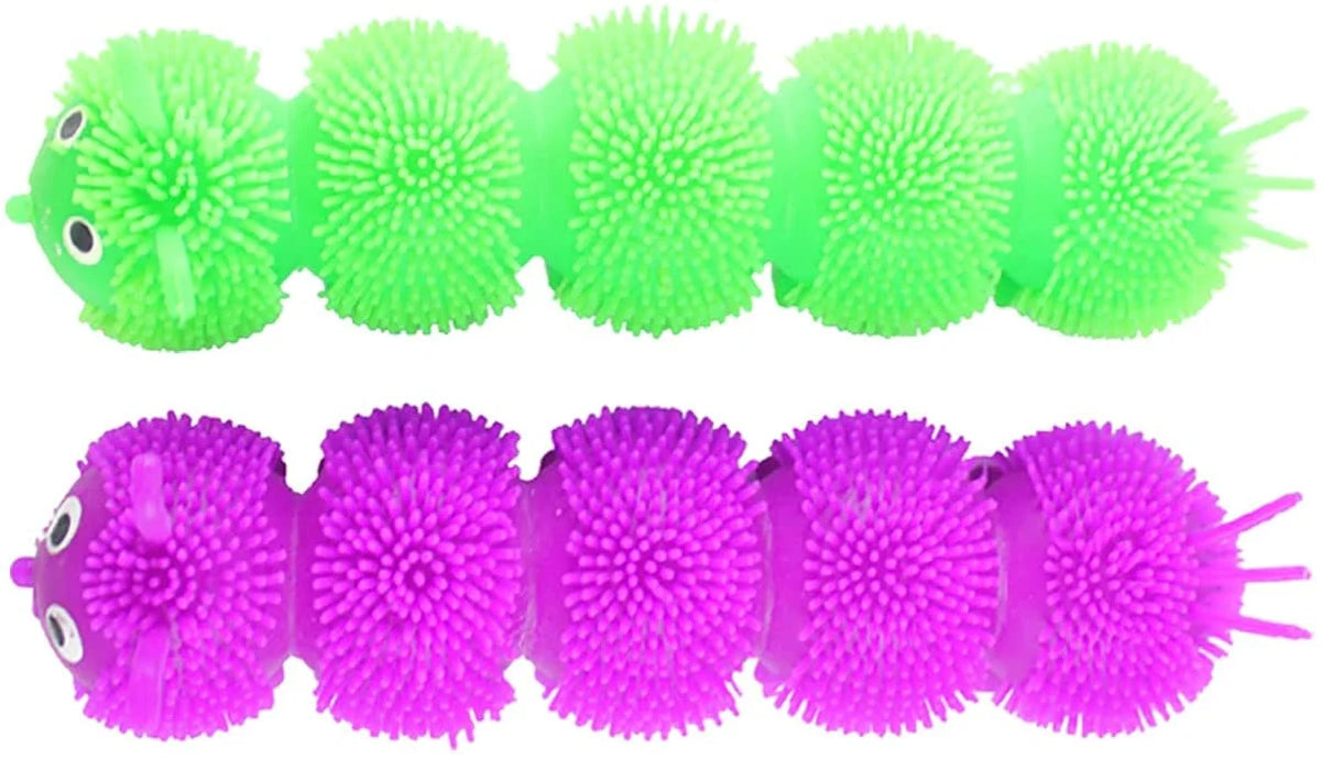 Set of 2 Caterpillar 8" Fidget Sensory Toy Q638793