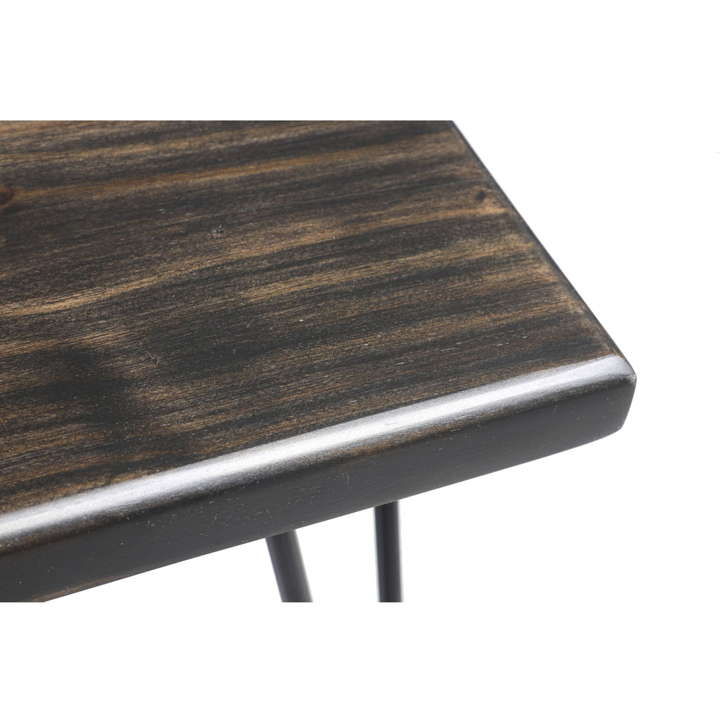 Ebony Wood Bench X979403