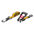 2 Piece Ratchet Tie Down Set with Swivel Hook A8930