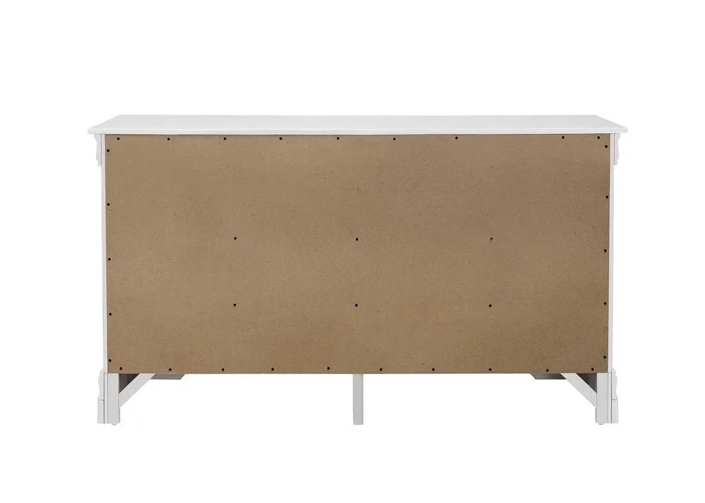 White 6-Drawer Wood Dresser H542675