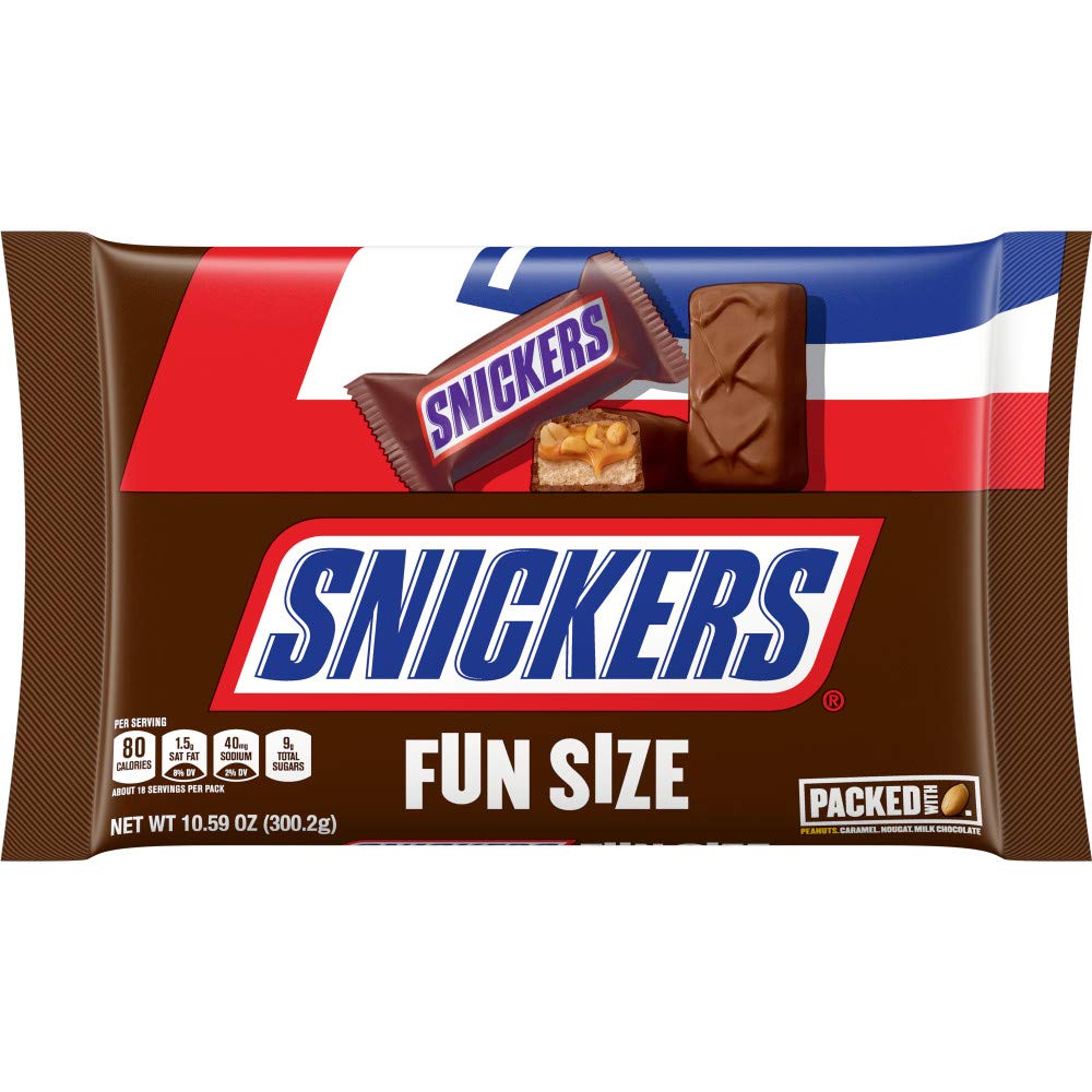 10.59-Ounce Bag of Fun Size Chocolate Candy Bars S132