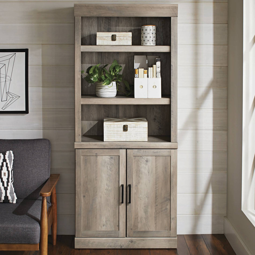 5 Shelf Bookcase with Doors C3234