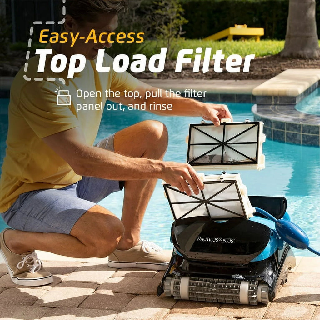 Robotic Pool Cleaner with Ultra Fine Filter R489768