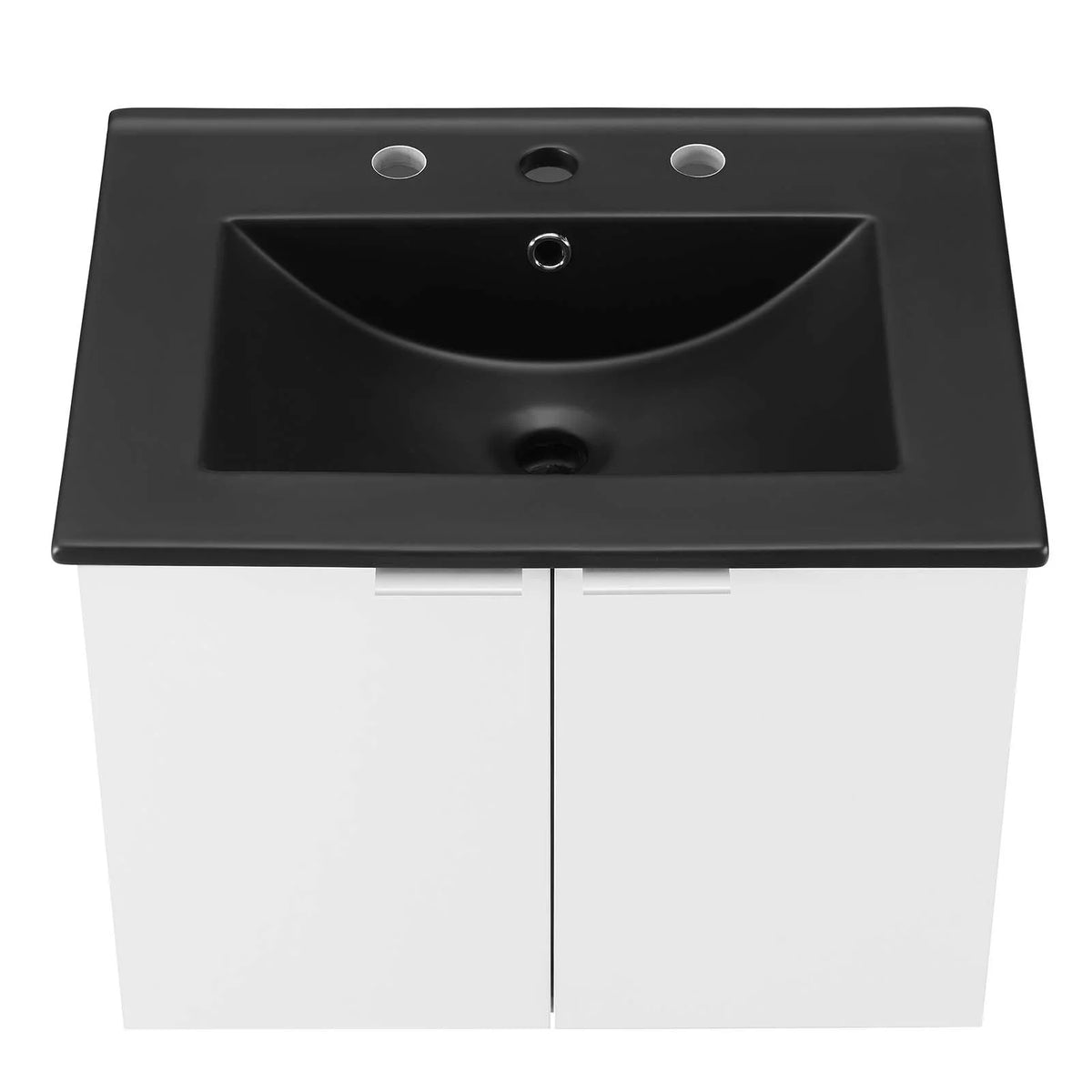 Wall Mounted Melamine Sink Vanity Cabinet J9617