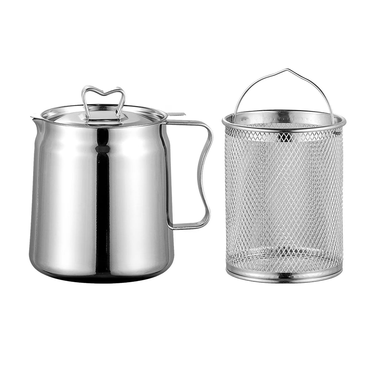 Stainless Deep Fryer Oil Container Tank 2.0L P61716