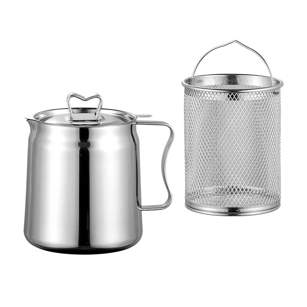 Stainless Deep Fryer Oil Container Tank 2.0L P61716