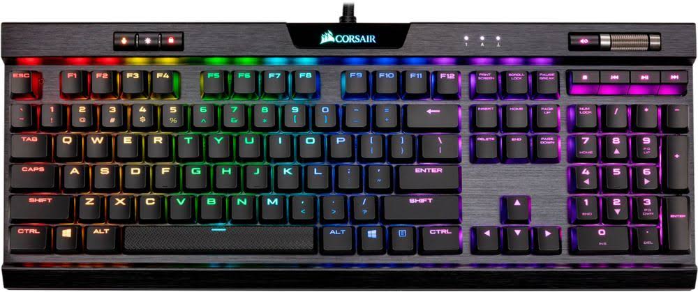 Black Low Profile Mechanical Gaming Keyboard B611552