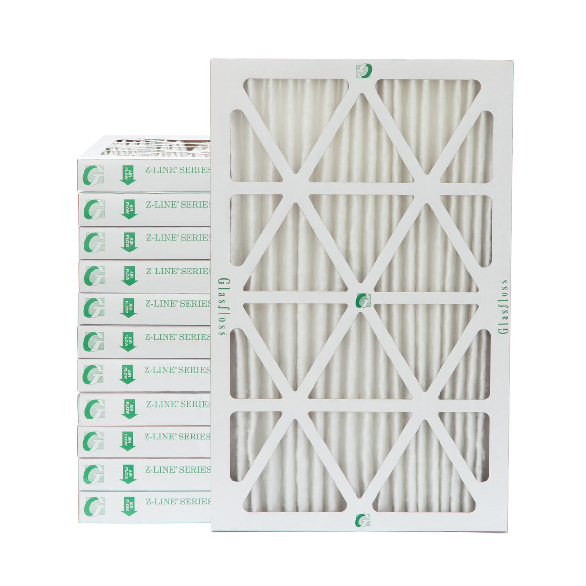 12 Pack MERV 10 Pleated Air Filters M3667
