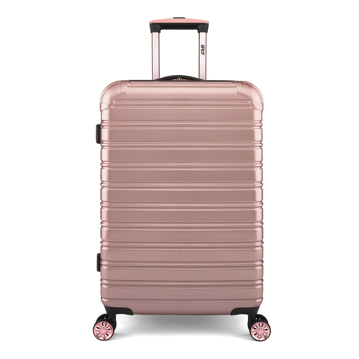 24" Hardside Fibertech Checked Luggage G717399