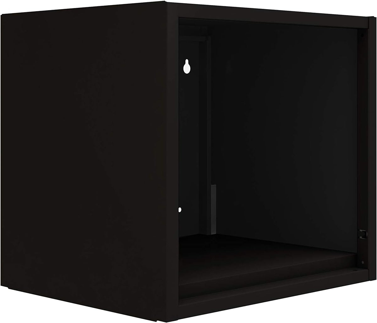 Blue Wall-Mounted Floating Steel Open Cabinet W47259